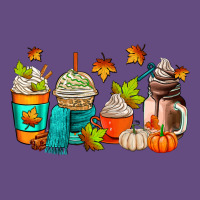 Fall Coffee Cups Vintage Hoodie | Teevron