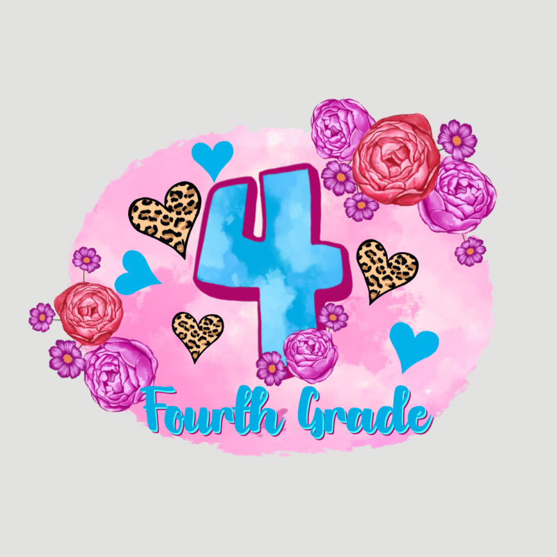Back To School Flowers Fourth Grade 3200x2400 Classic Tee by AdoDesignShop | Teevron