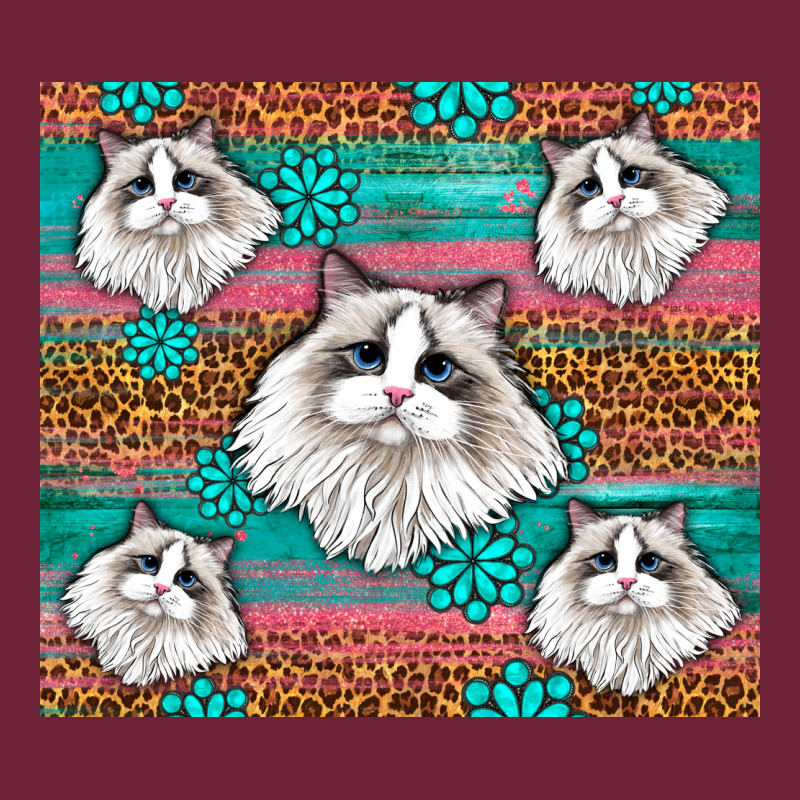Western Ragdoll Cat Long Sleeve Tee by LillyAllenDesigns | Teevron