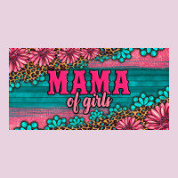 Pink Roses Mama Of Girls License Plate Classic Tee | Teevron