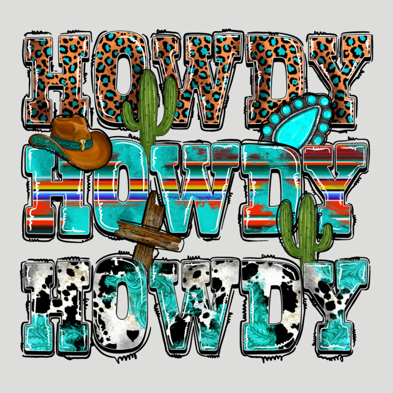Western Howdy Howdy Howdy Zipper Hoodie by NancyCooperArtShop | Teevron