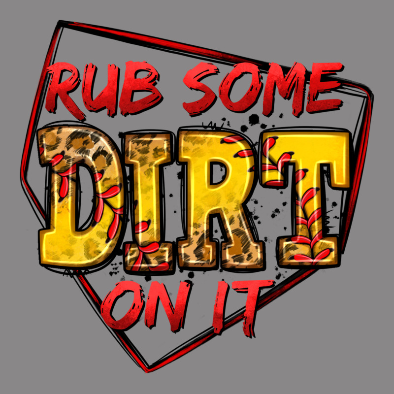 Rub Some Dirt On It Softball Vintage Tee by Jasminsmagicworld | Teevron