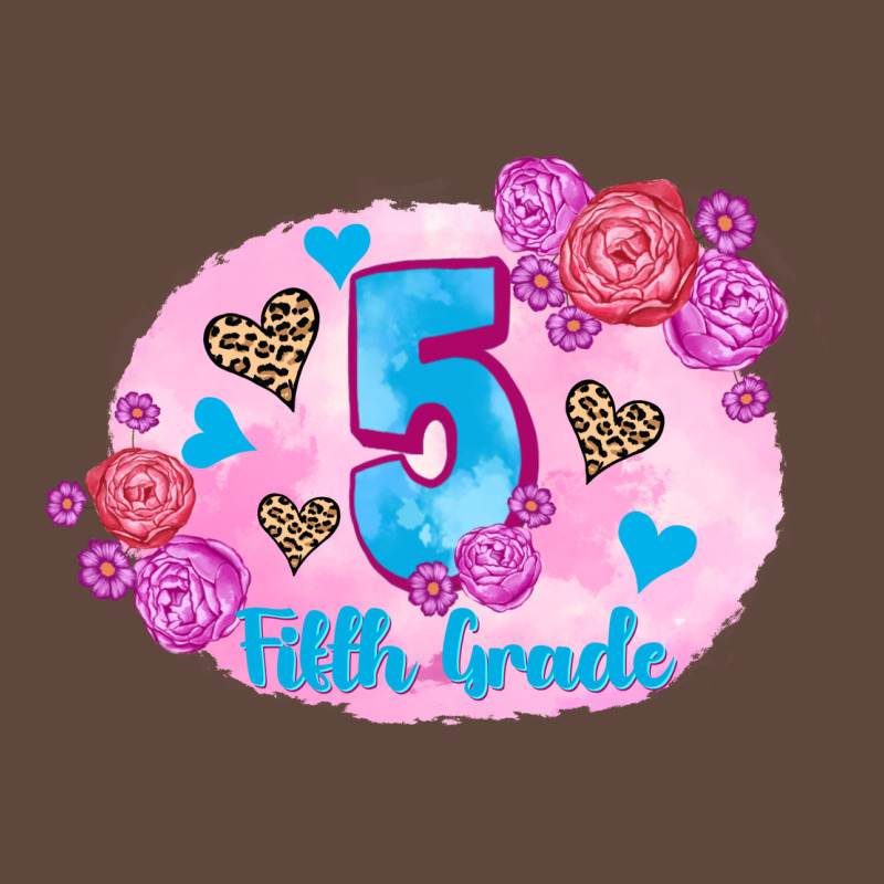 Back To School Flowers Fifth Grade 3200x2400 Classic Tee by AdoDesignShop | Teevron