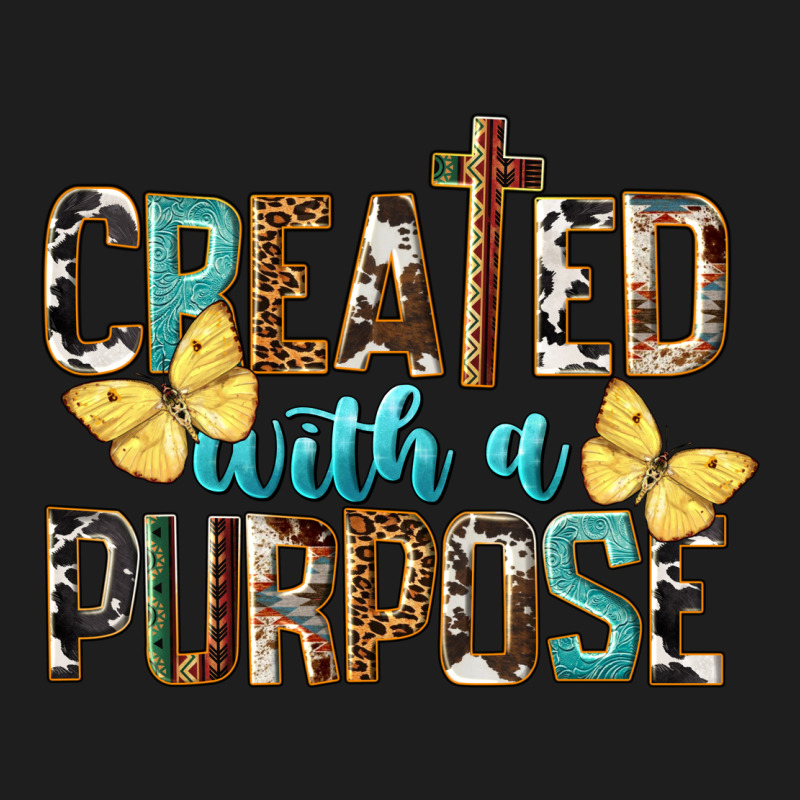 Created With A Purpose Heavyweight Hoodie by LillyAllenDesigns | Teevron
