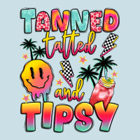 Tanned Tattled And Tipsy Ladies Tee | Teevron