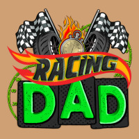 Racing Dad With Racing  Equipment Vintage Tee | Teevron