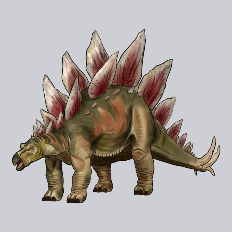 Dinosaur Stegosaurus Heavyweight Sweatshirt by Artiststas | Teevron
