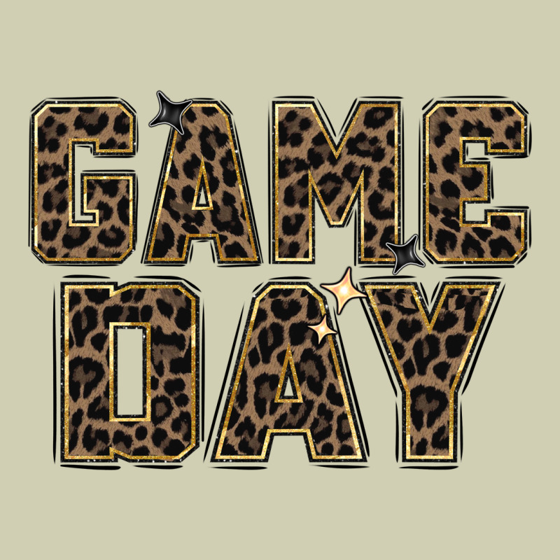 Game Day Leopard Heavy Core Tee by Zillion Design Studio | Teevron