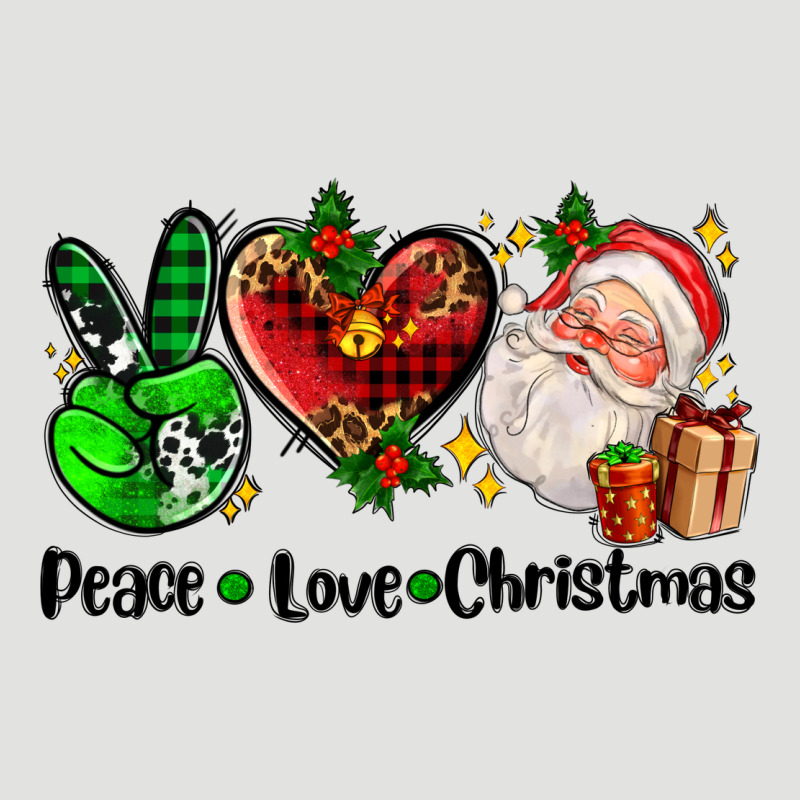 Peace Love  Christmas Classic Tee by AdoDesignShop | Teevron