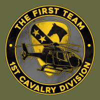 The First Team 1st Cavalry Division Long Sleeve Tee | Teevron