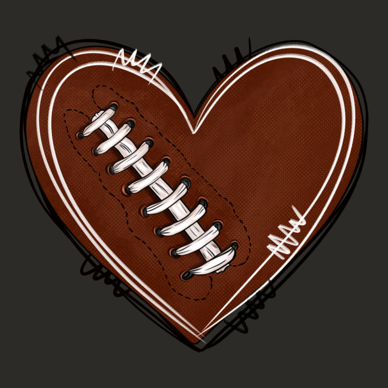 American Football Heart Heavy Core Tee by texasbilliewilder | Teevron
