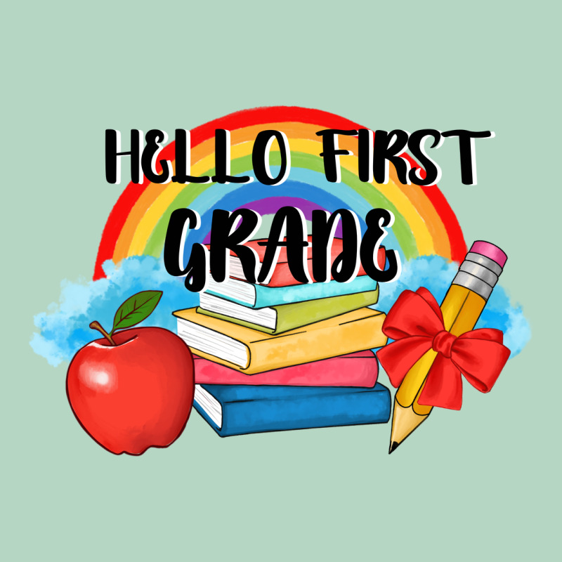 Back To School Hello First Grade 3200x2400 Classic Tee by AdoDesignShop | Teevron
