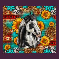 Aztec Sunflowers Horse Long Sleeve Tee | Teevron