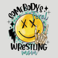 Somebody's Feral Wrestling Mom Zipper Hoodie | Teevron