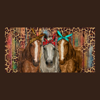Horses With Serape And Leopard Heavy Core Tee | Teevron