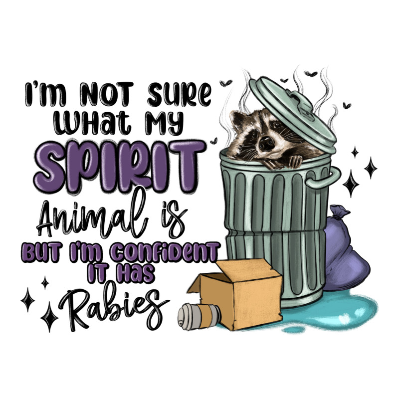 Spirit Animal Raccoon Zipper Hoodie by MaliasSmallBusiness | Teevron