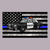 Thin Blue Line Police Car Sippy Cup Vintage Tee | Teevron