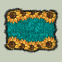Sunflower Background Long Sleeve Tee | Teevron