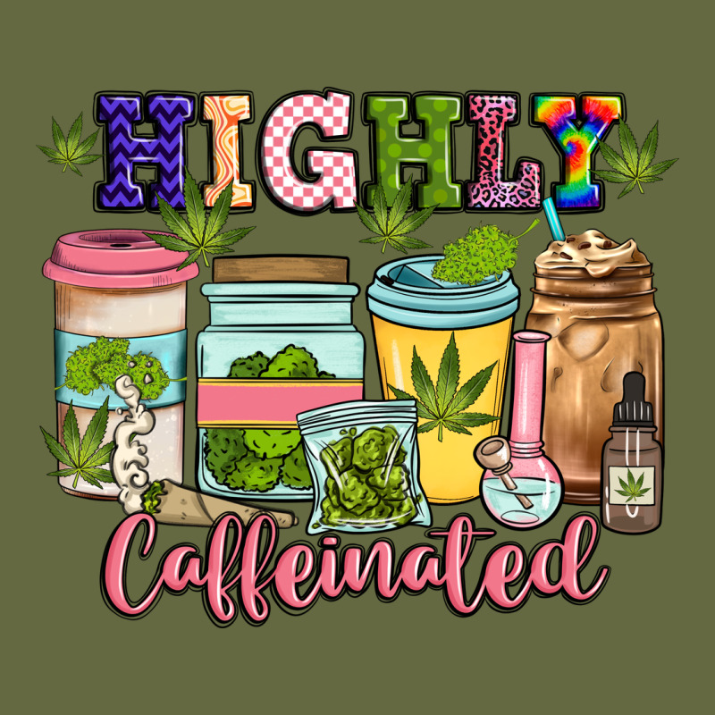 Highly Caffeinated Long Sleeve Tee by JahusDesignShop | Teevron