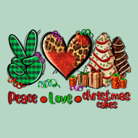 Peace Love Christmas Cakes Classic Tee | Teevron