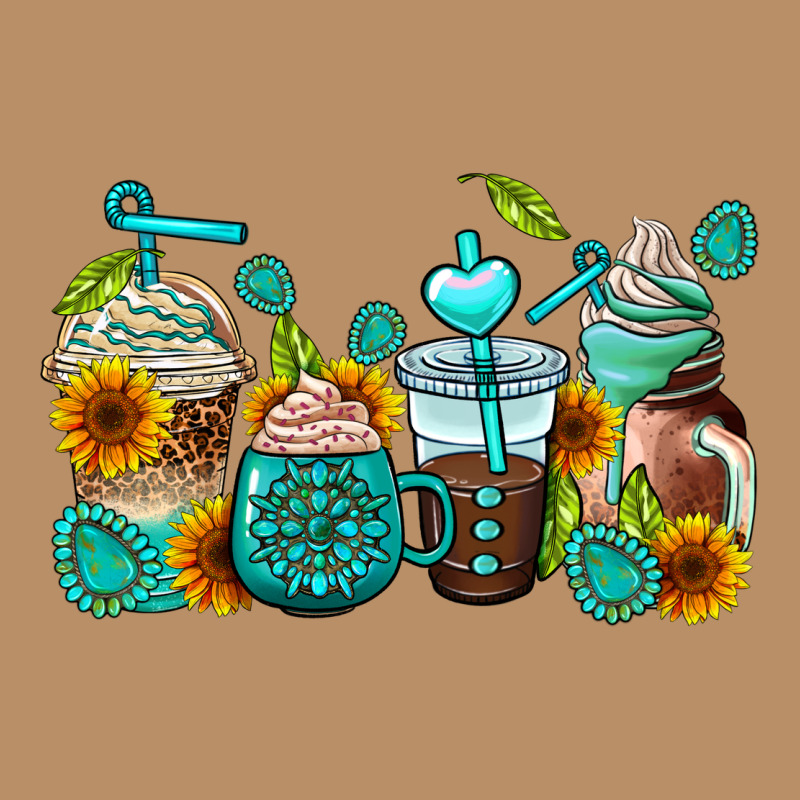 Gemstone Coffee Cups Vintage Hoodie by AdoDesignShop | Teevron