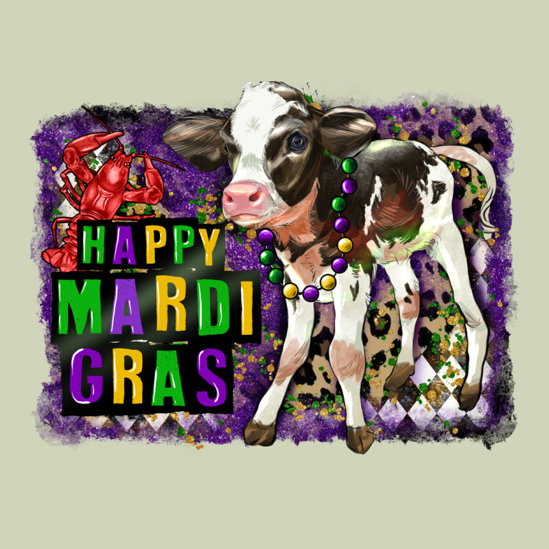 Mardi Gras Calf Heavyweight Hoodie by LillyAllenDesigns | Teevron