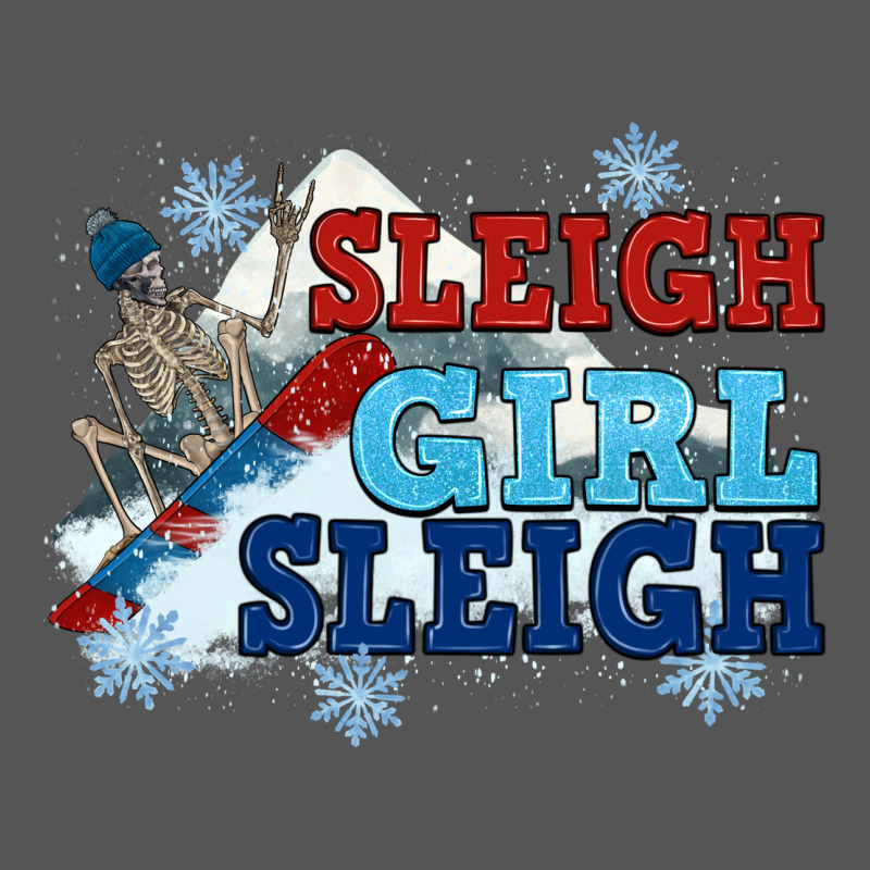Winter Sleigh Girl Sleigh Zipper Hoodie by NancyCooperArtShop | Teevron