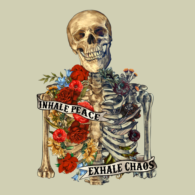 Inhale Peace Exhale Chaos Heavy Core Tee by RanaPortraitStore | Teevron