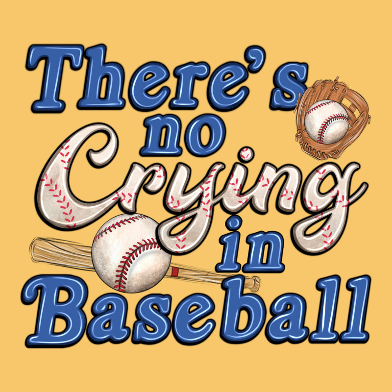 Theres No Crying In Baseball Vintage Hoodie by JahusDesignShop | Teevron