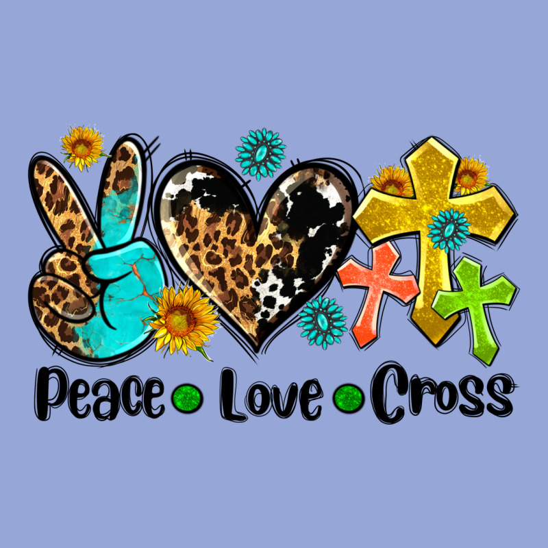 Peace Love Cross Classic Tee by AdoDesignShop | Teevron