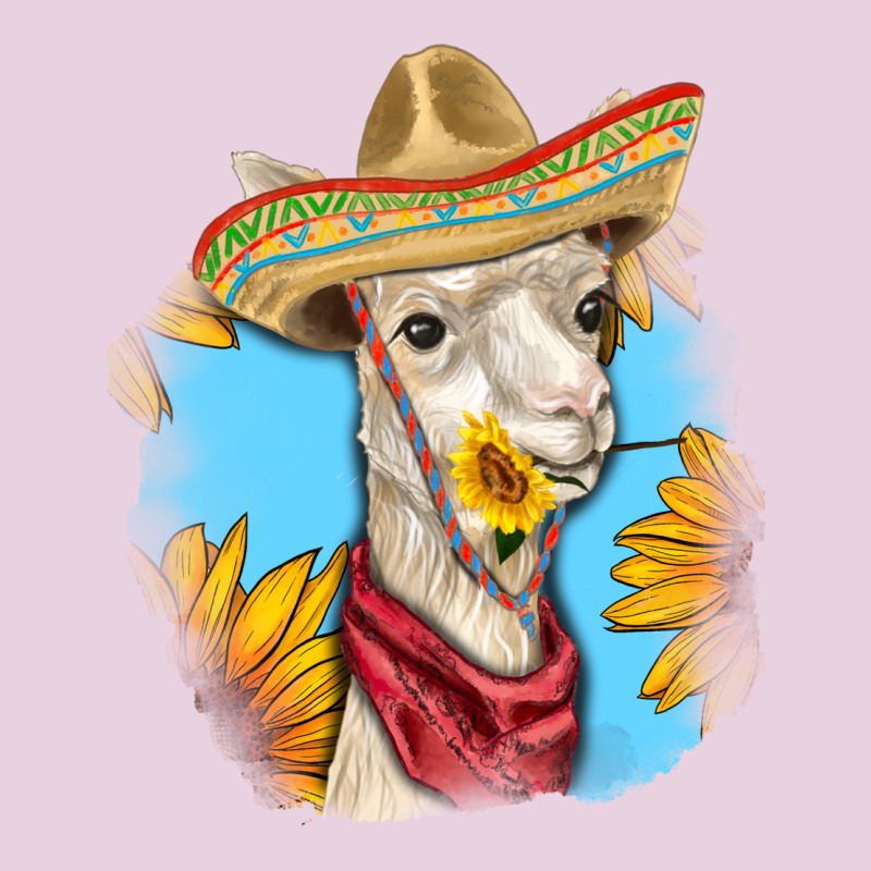 Sombrero Llama Ladies Tee by RanaPortraitStore | Teevron