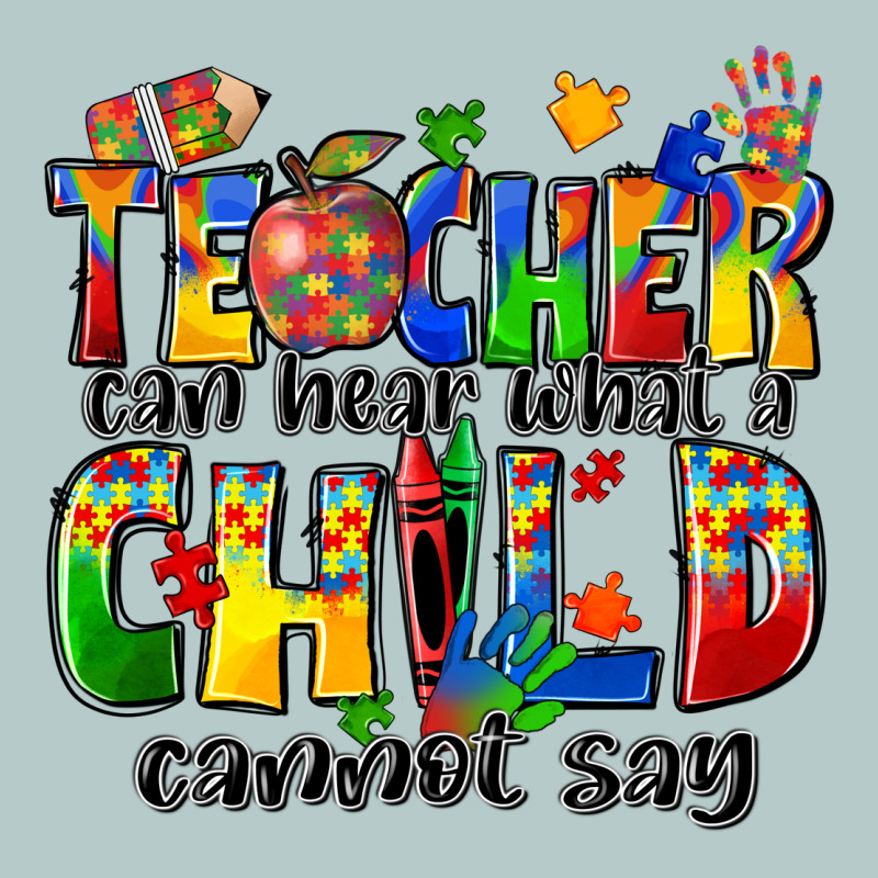Teacher Can Hear What A Child Cannot Say Heavy Core Tee by Zillion Design Studio | Teevron