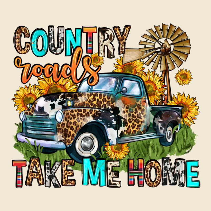 Country Roads Take Me Home Premium Tee by Zillion Design Studio | Teevron