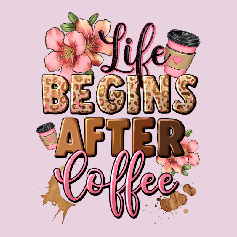 Life Begins After Coffee Ladies Tee by JahusDesignShop | Teevron