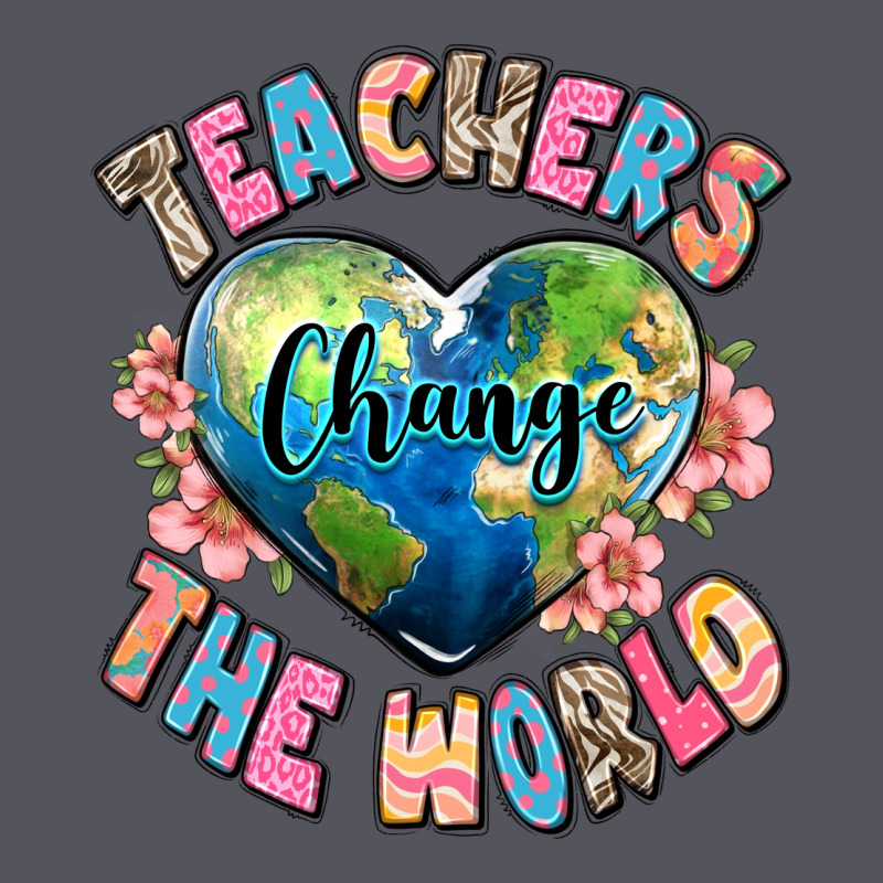 Teachers Change The World Vintage Hoodie by JahusDesignShop | Teevron