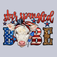 Western Star Spangled Baby Cow Heavyweight Hoodie | Teevron