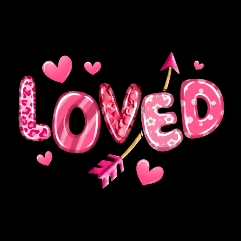 Loved Valentines Day Ladies Tee by RanaPortraitStore | Teevron
