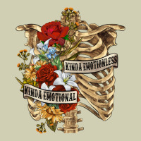 Kinda Emotionless Kinda Emotional Skeleton Heavy Core Tee | Teevron