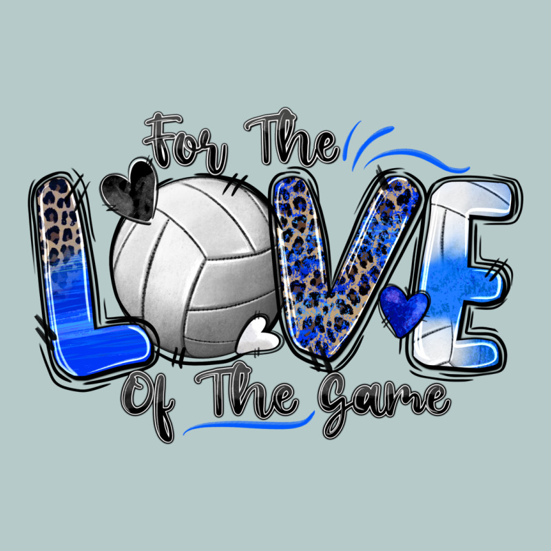 For The Love Of The Game Volleyball Heavy Core Tee by Zillion Design Studio | Teevron