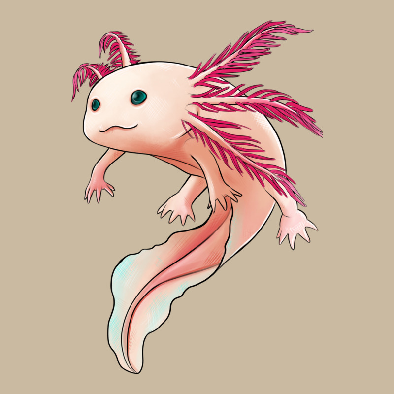 Axolotl Long Sleeve Tee by Jasminsmagicworld | Teevron