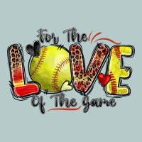 For The Love Of The Game Softball Heavy Core Tee | Teevron