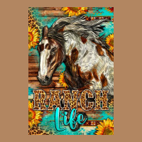 Western Ranch Life Mustang Horse Long Sleeve Tee | Teevron
