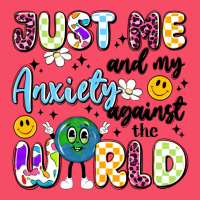 Just Me And My Anxiety Against The World Premium Sweatshirt | Teevron
