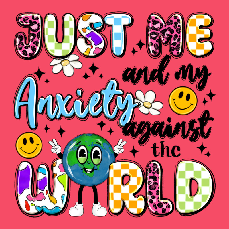 Just Me And My Anxiety Against The World Premium Sweatshirt by Artiststas | Teevron