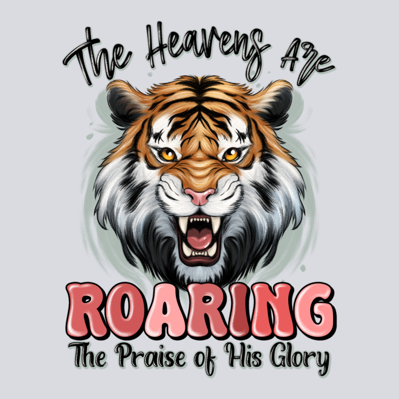 The Heavens Are Roaring Tiger Zipper Hoodie by MaliasSmallBusiness | Teevron