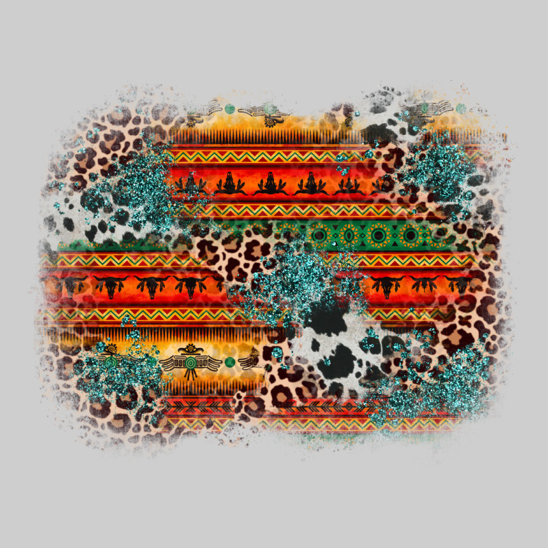 Leopard Aztec Background Premium Tee by Zillion Design Studio | Teevron