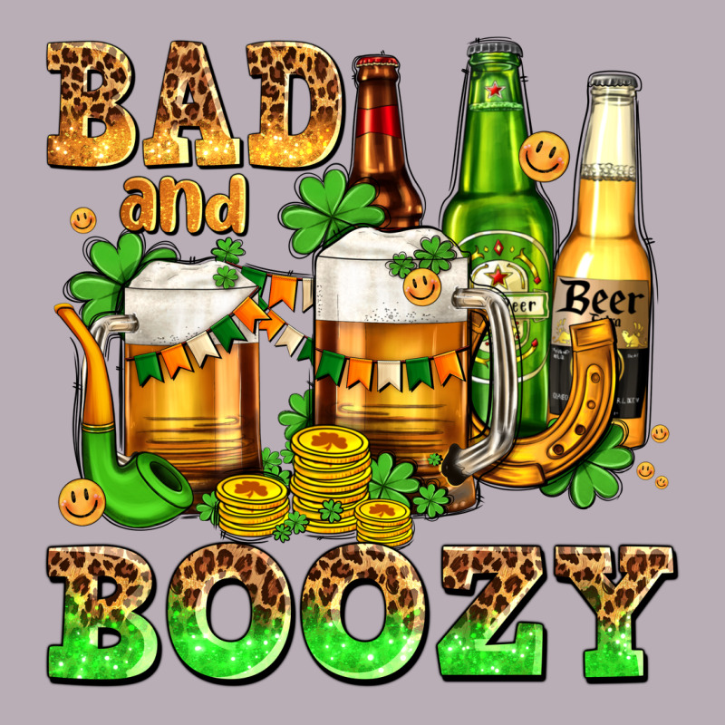 Bad And Boozy With Beer Vintage Tee by AdoDesignShop | Teevron