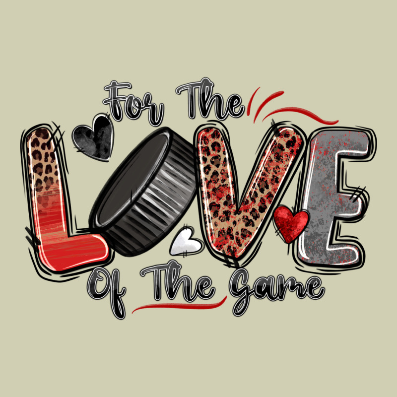 For The Love Of The Game Hockey Heavy Core Tee by Zillion Design Studio | Teevron
