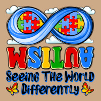 Autism Infinity Seeing The World Differently Vintage Hoodie | Teevron