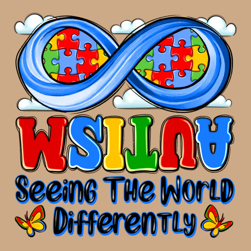 Autism Infinity Seeing The World Differently Vintage Hoodie by JahusDesignShop | Teevron